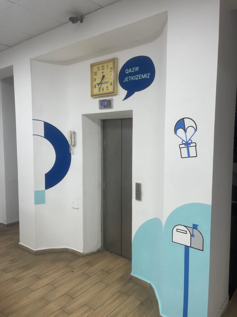 Работа студии SeeART — роспись стен и муралы